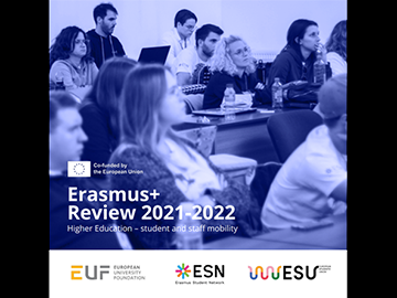 Erasmus for All contributes to the Erasmus+ Review 2021-22