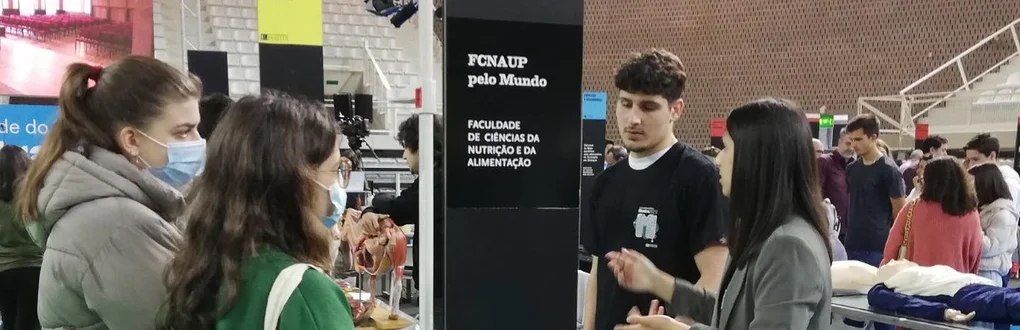 FCNAUP's stand at U.Porto's Exhibition