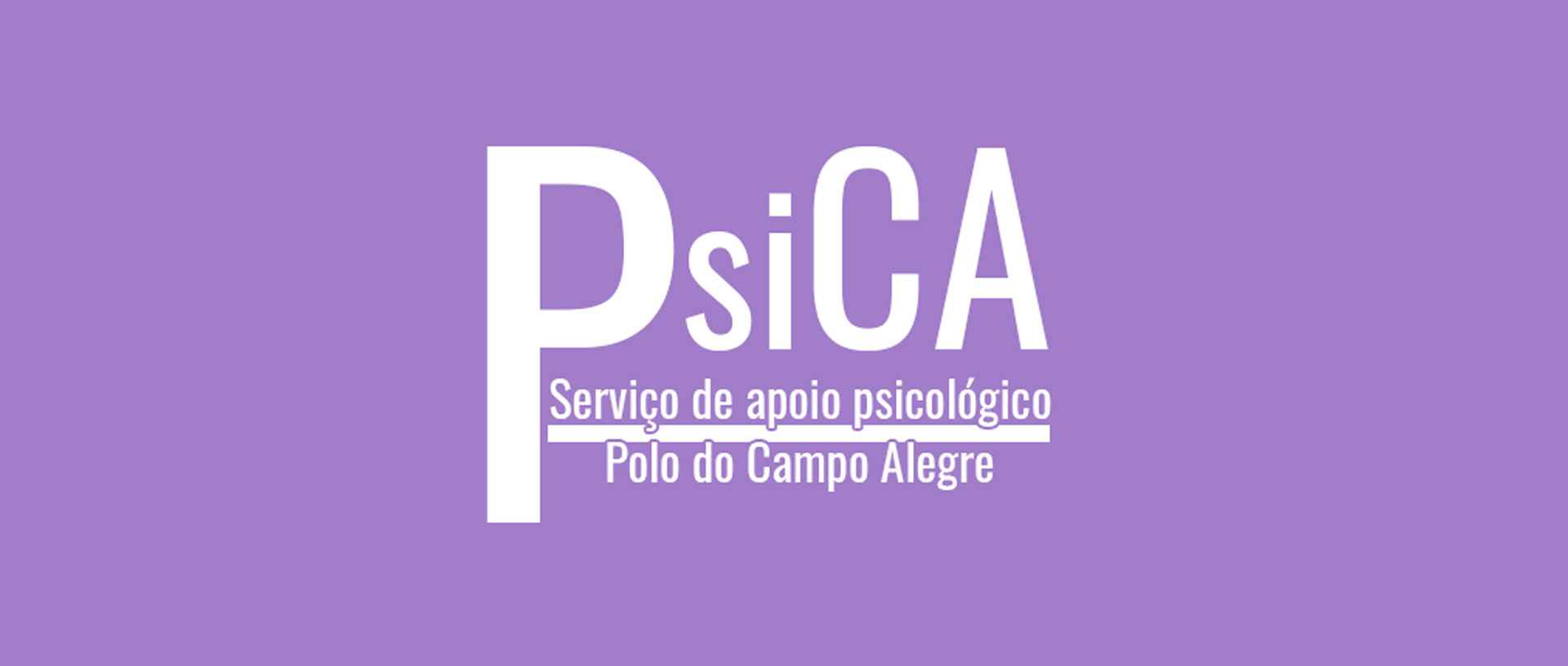 Logótipo do Psica - Serviço de Apoio Psicológico do Polo do Campo Alegre