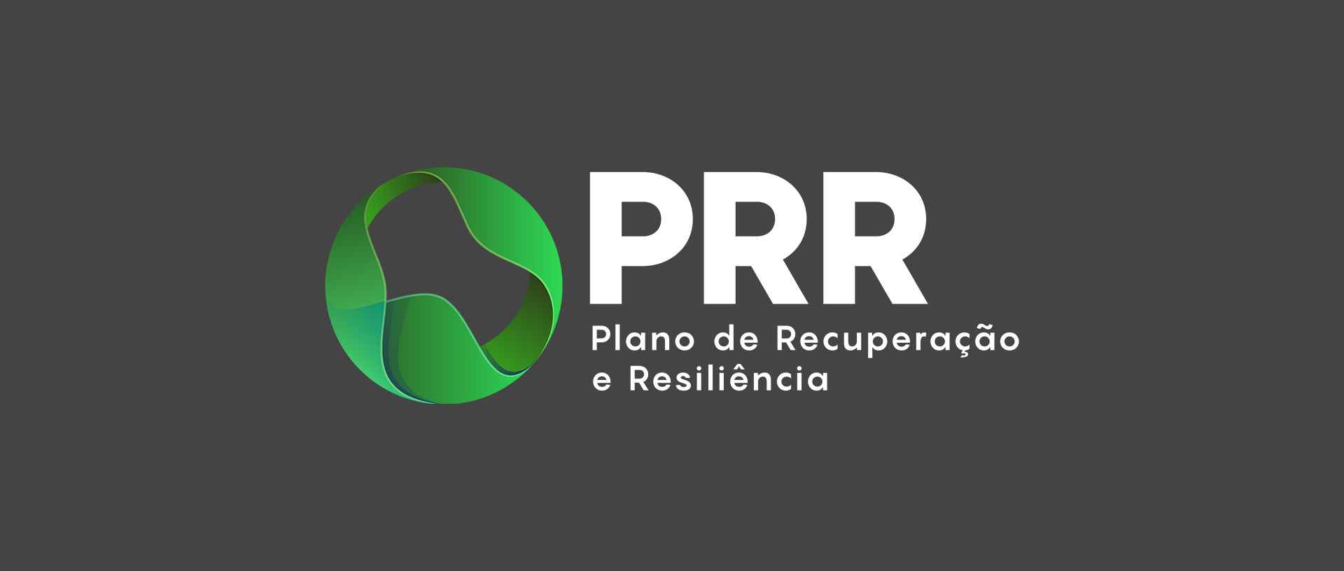 Logótipo do PRR- Plano de Recuperação e Resiliência