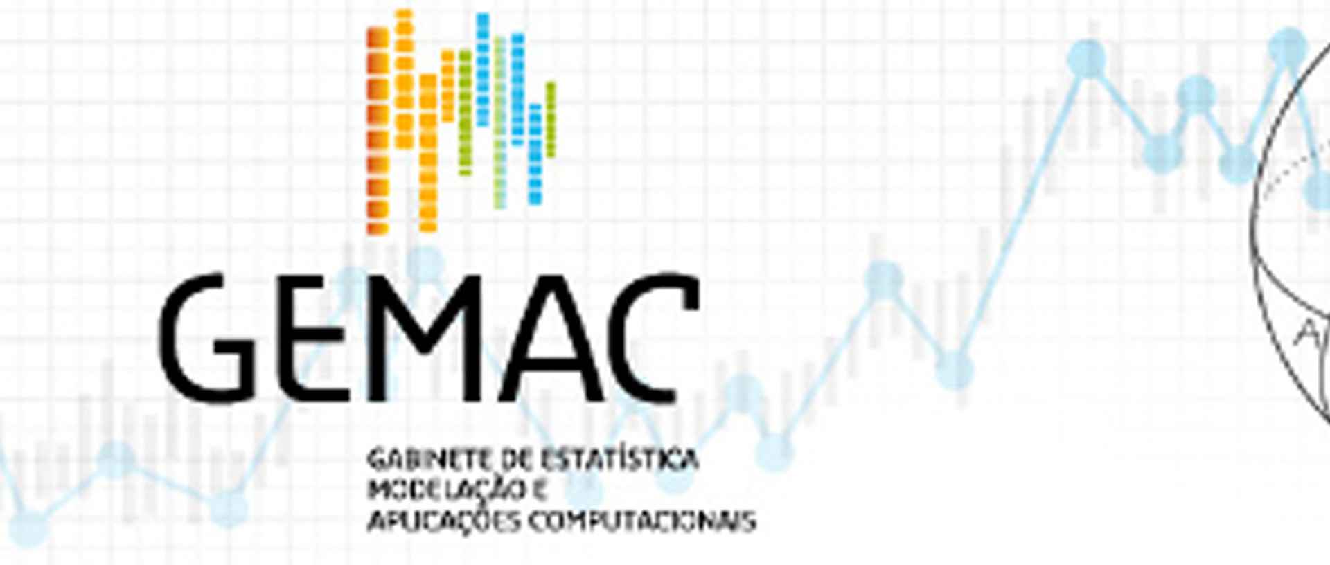 Logótipo do GEMAC - Gabinete de Estatística Modelação e Aplicações Computacionais