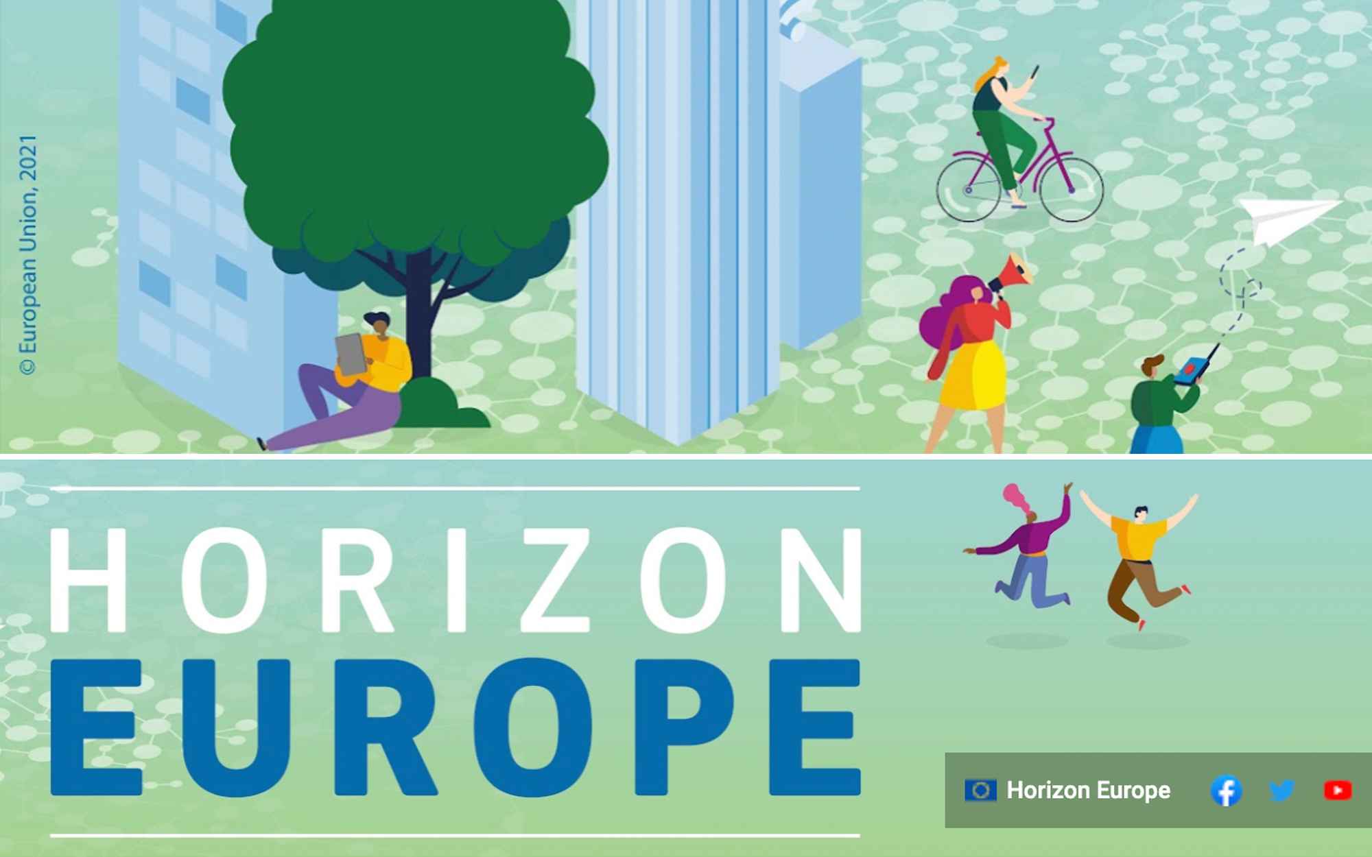 Horizon Europe ilustração
