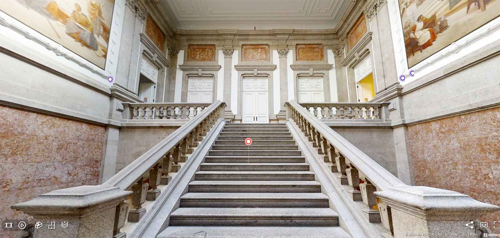 Virtual Visit to the Historical Building (Rectorate) of the University of Porto