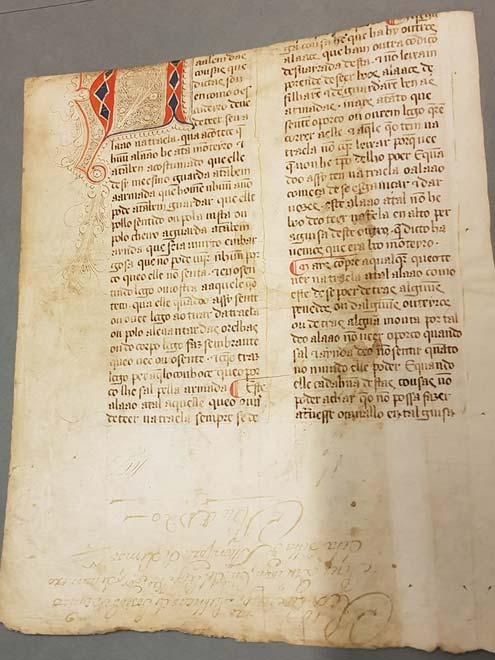 Espanha divulga manuscrito emblemático da literatura medieval portuguesa