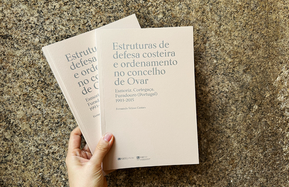 U.Porto Press promove lançamento de livro sobre erosão costeira em Ovar